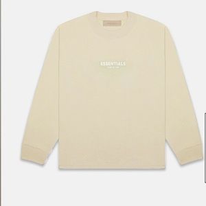 FEAR OF GOD WHEAT Relaxed Crew Neck Sweatshirt